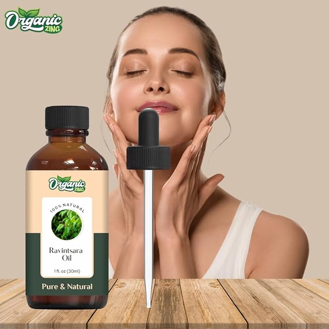 Ravintsara (Cinnamomum camphora) Oil |Pure & Natural Essential Oil for Aroma, Skincare & Massage- 30ml/1.01fl oz