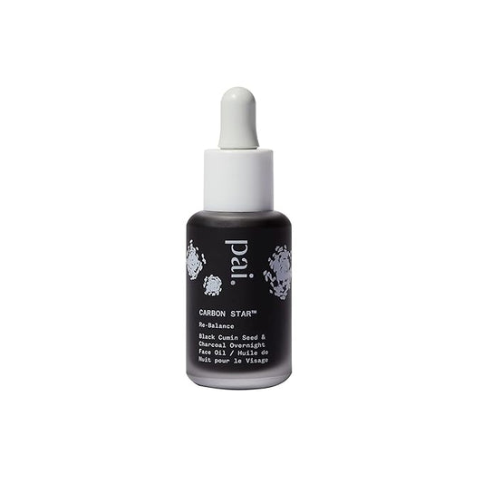 PAI SKINCARE - Organic Carbon Star Detoxifying Overnight Face Oil | Natural, Vegan, Sensitive Skincare (1 fl oz | 30 ml)