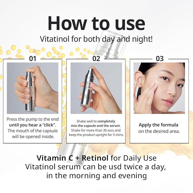 PRIMERA (PRMR) Retinol Vitamin C Serum for Face - 𝐘𝐨𝐮𝐭𝐡 𝐑𝐚𝐝𝐢𝐚𝐧𝐜𝐞 𝐕𝐢𝐭𝐚𝐭𝐢𝐧𝐨𝐥 𝐒𝐞𝐫𝐮𝐦, Skin Care for Anti-aging, Wrinkle Care Cream, Moisturizing 0.7 oz (21 g, Pack of 1)