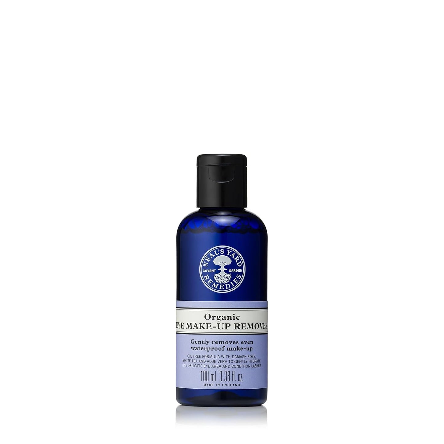 Neal's Yard Eye Make-Up Remover with Tripeptides, Removes Waterproof Makeup, Oil Free, Hydrates Skin, Conditions Lashes, Cruelty-Free, 100mL