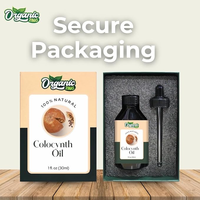 Colocynth (Citrullus colocynthis) Oil | Pure & Natural Essential Oil for Skincare and Hair Care - 30ml/1.01fl oz