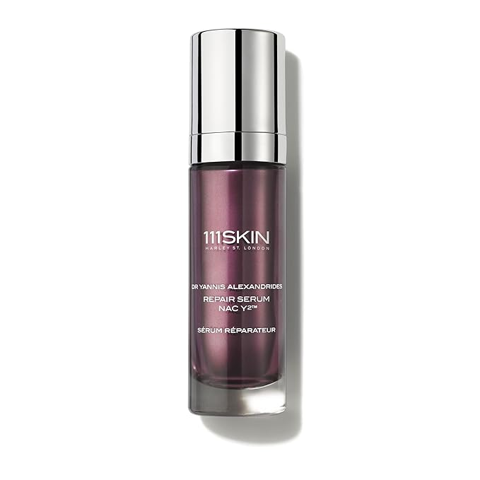 111SKIN Repair Serum NAC Y2, Face Serum to Reduce Redness & Fight Free Radicals, Helps Diminish Appearance of Fine Lines & Wrinkles, Reinforces Skin Barrier, Anti-Aging Facial Serum, 1 Fl. Oz.