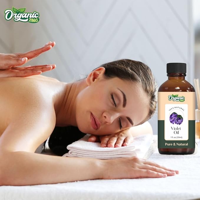 Violet (Viola) Oil | Pure & Natural Essential Oil for Aroma, Diffusers, Haircare & Massage - 30ml/1.01fl oz
