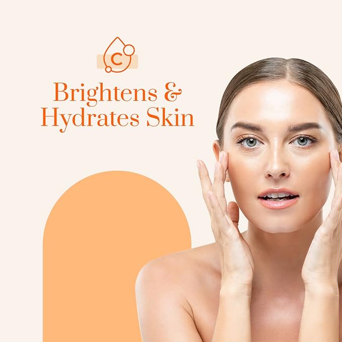 Vitamin C & Collagen Under Eye Patches - Dermatologist Tested, Reduces Dark Circles, Anti-Aging - Clean Beauty, Natural Ingredients, Cruelty-Free Korean Skincare, All Skin Types - 5 Pairs