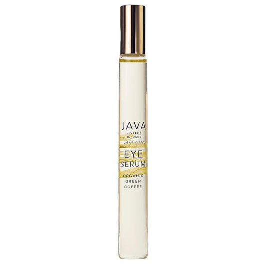 Antioxidant Rich Caffeine Eye Illuminating Serum, Organic Plant-Based Ingredients, Light Delicate Formula Quickly Absorbs Into Skin to Reduce Puffiness, Restore Elasticity, Moisturize