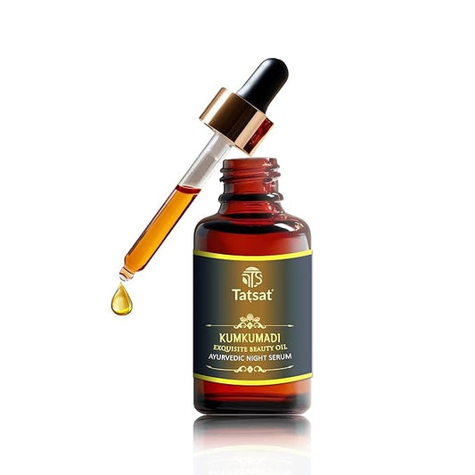 TATSAT Kumkumadi Exquisite Face glow Serum for radiant,spotless wrinkle free skin.anti aging,non oily-10m