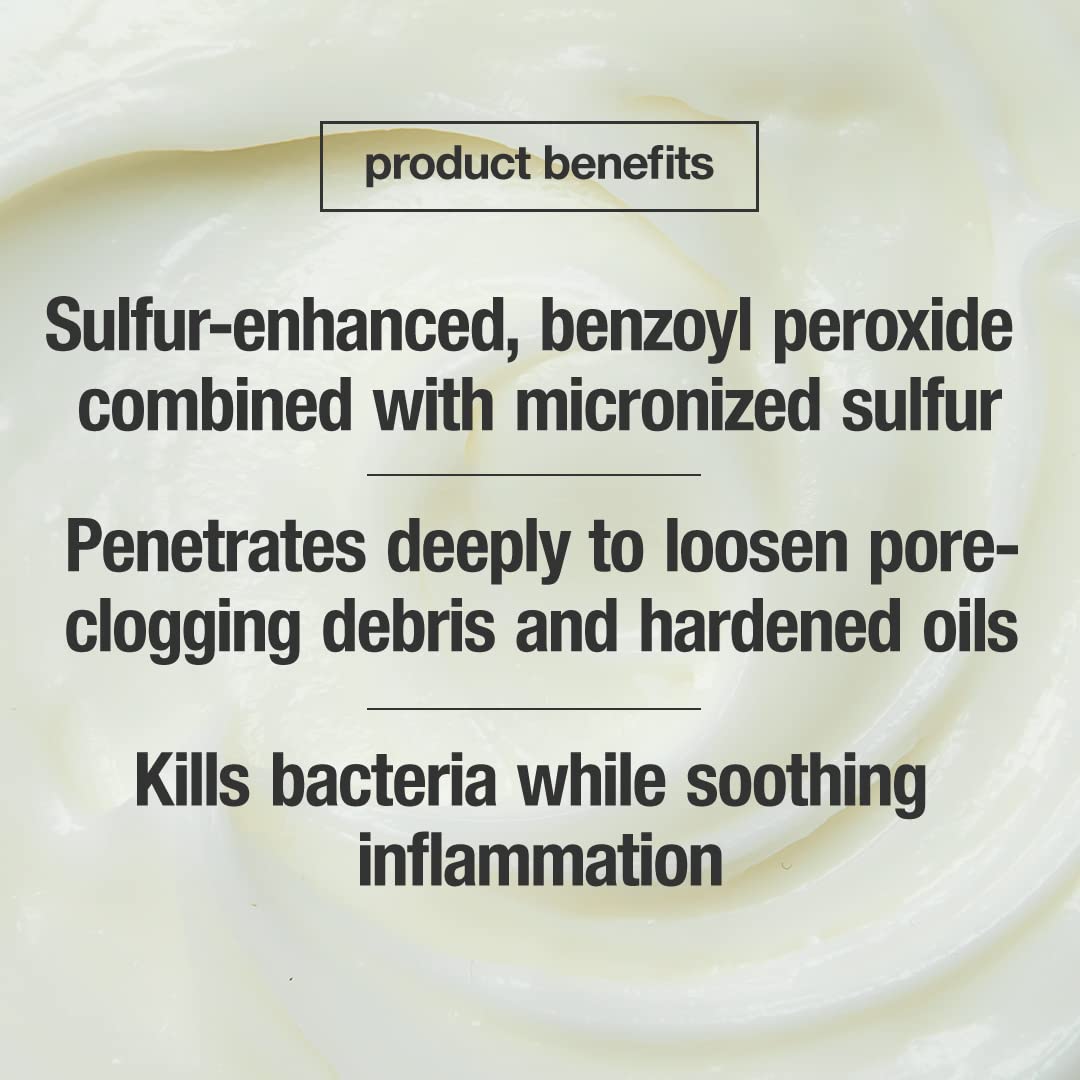 CONTROL CORRECTIVE Clear Med 10% Acne Treatment Lotion, 2.5 Oz - Helps Clear & Control Breakouts, Benzoyl Peroxide, 3% Sulfur To Improve Efficacy And Dry Up Blemishes