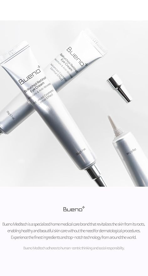 Bakuchiol Retinol Eye Cream 0.7 fl.oz (20g) | Eye Cream for Dark Circles, Puffiness & Wrinkles
