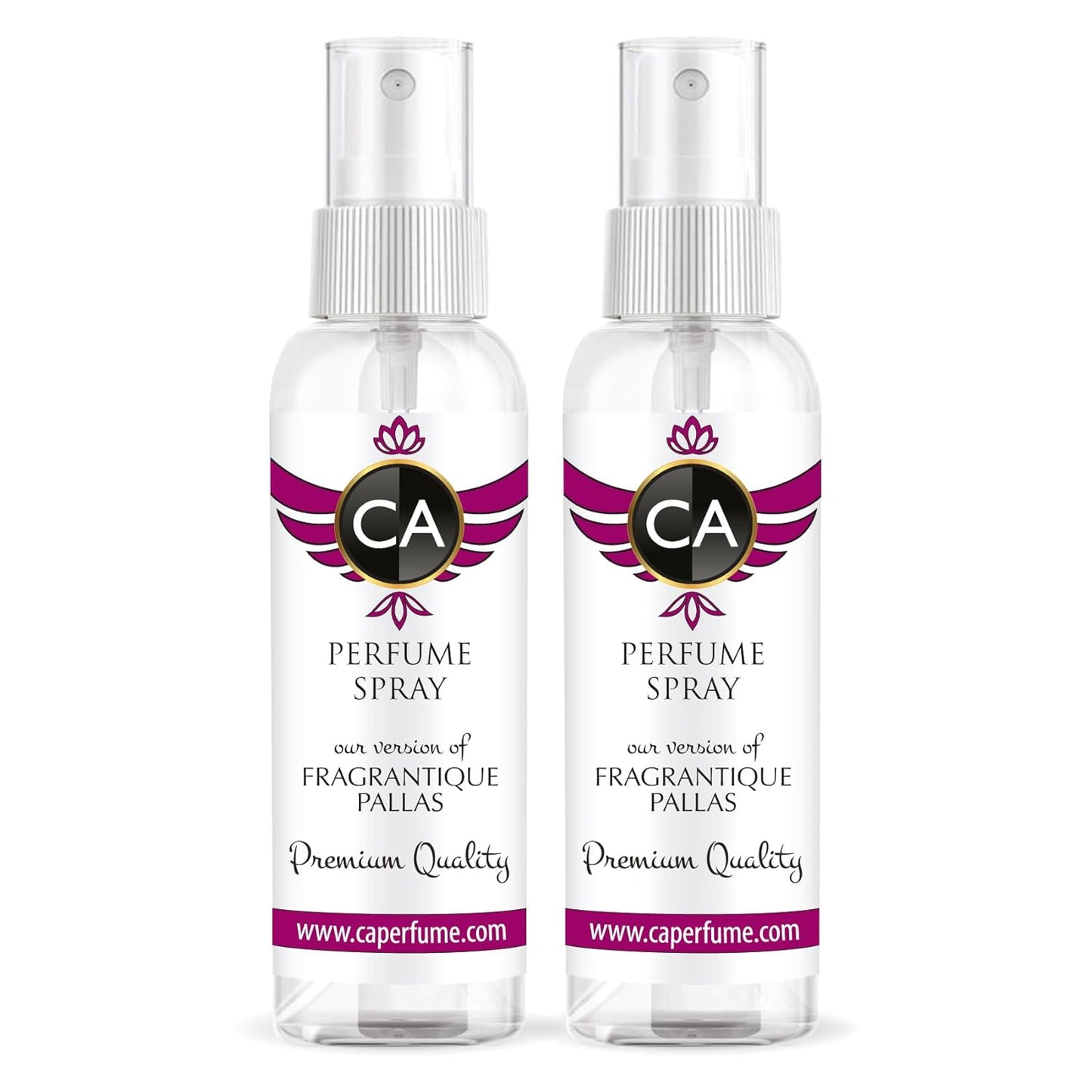 CA Perfume Eco Refill Impression of Bold Numbers Fragrantique Pallas For Women Fragrance Eau de Parfum Spray Refillable Bottle 2 Fl Oz/60ml