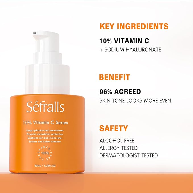 Face Serum Duo – Retinol Serum for Face & Vitamin C Serum – Anti Aging Skin Care Set for Women – Skin Care for Bright, Anti Wrinkle, Smooth, & Firm Skin – 1 fl oz, 2 Bottles