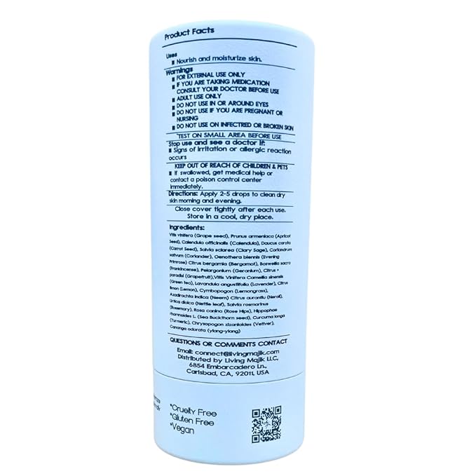 Nourishing Botanical Facial Serum | 1 oz | Anti-Aging Formula for Glowing Skin with Natural Ingredients, Antioxidants & Essential Nutrients | Vegan & Cruelty-Free