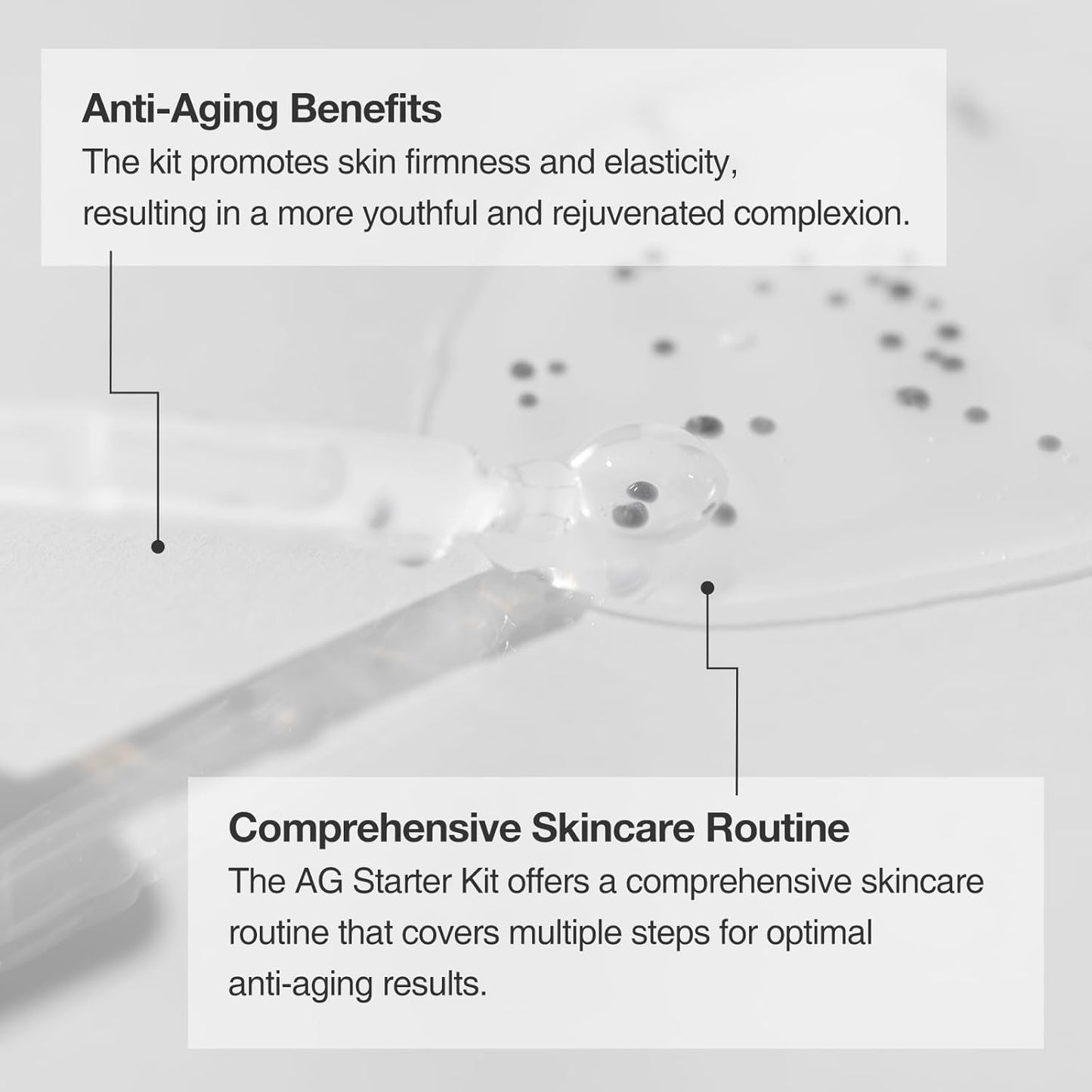 OxygenCeuticals AG Starter Kit – Anti-Aging Kit, Nutrient Toner 30ml, Caviar Protein Fluid 15ml & Age-Defying Caviar Cream 30ml