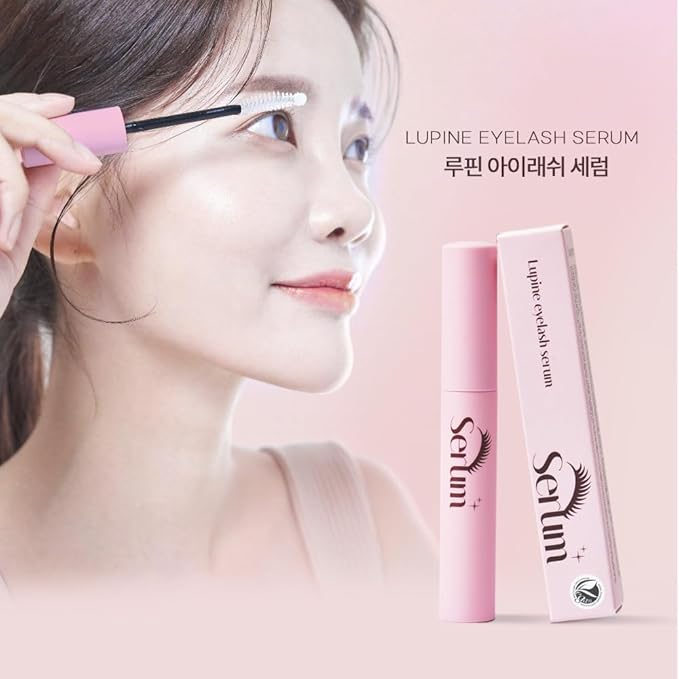 Eyelash Serum - Lash Growth Serum & Conditioner | Vegan Certified | Hypoallergenic | Korean Beauty for Longer, Fuller Lashes & Eyebrows