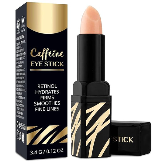 Caffeine Eye Cream for Dark Circles: Caffeine Under Eye Stick - Smooth Fine Lines Hydrate Eye Contour
