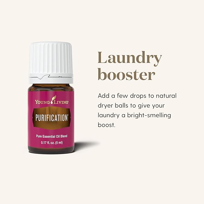 Young Living Purification Essential Oil Blend - 5ml | Pure and Refreshing Aroma | Cleansing Properties | Aromatic Diffuser | Vegan & Gluten-Free | Skincare-Friendly