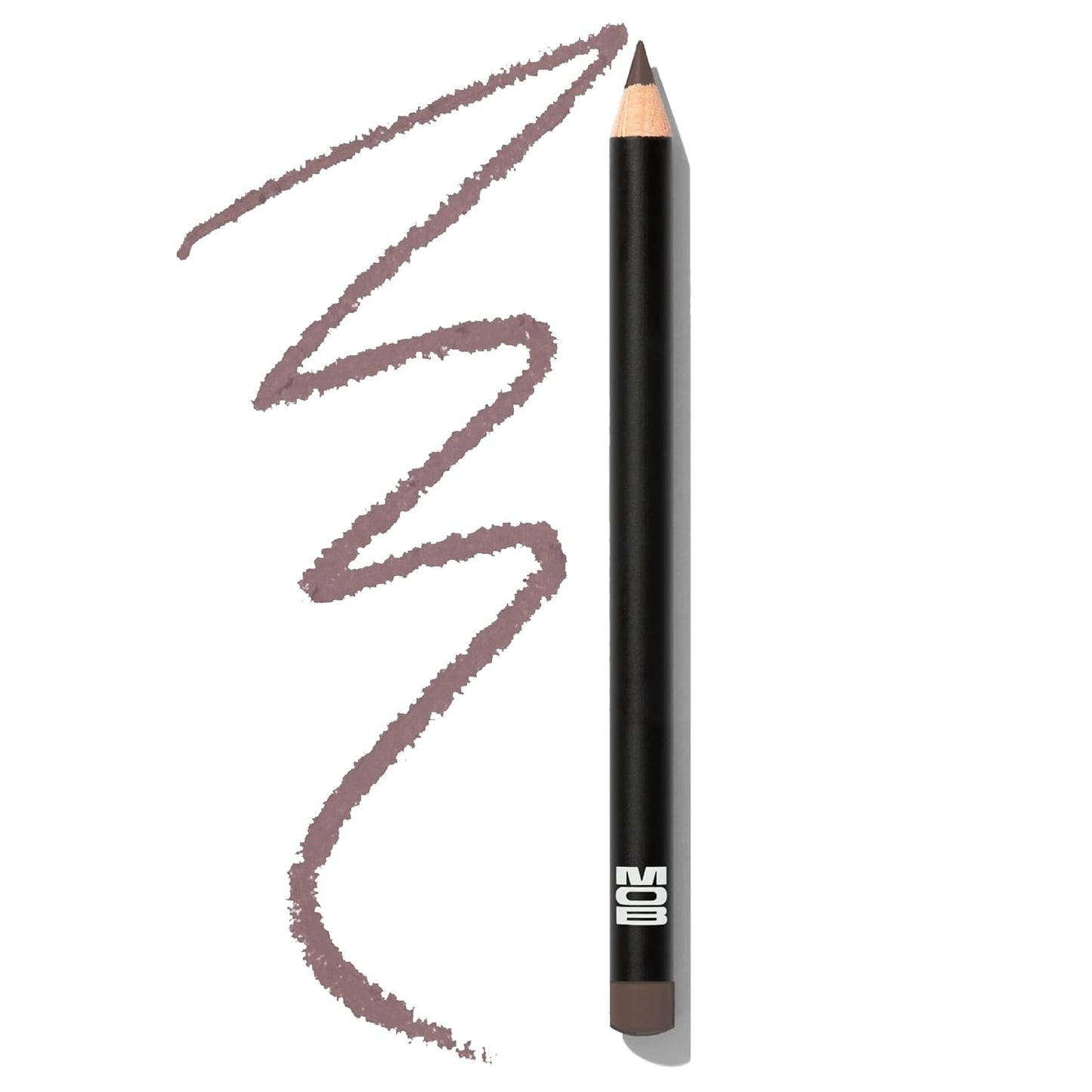 MOB Beauty Smooth Precision Waterproof Lip Liner M159 Cool-Toned Taupe – Long-Wearing, Glide-On Formula with 100% Natural Ingredients, Vegan and Cruelty-Free, Plastic-Free Formula and Packaging