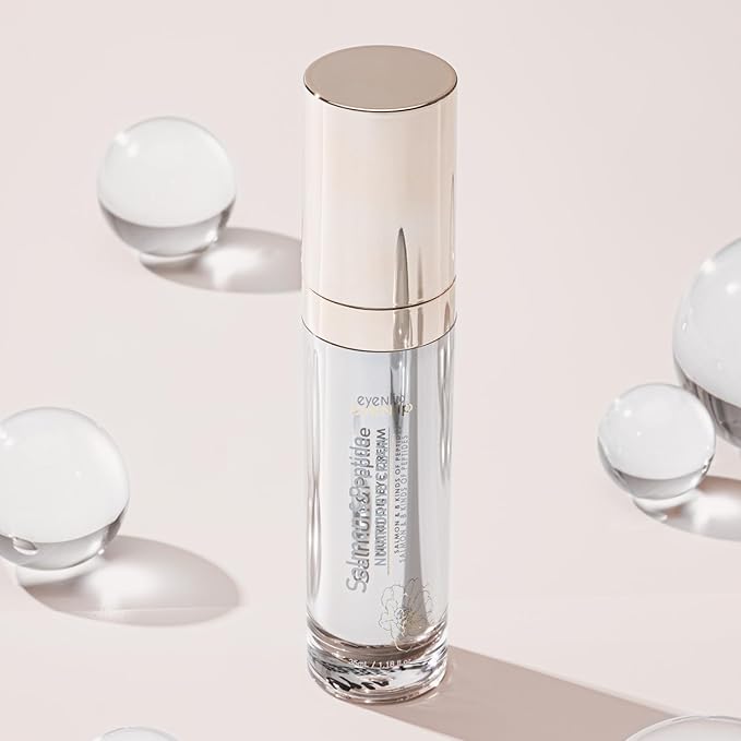 Salmon Oil Nutrition Eye Cream 1.18 fl oz – Korean Skin Care for Deep Hydration & Firming, Helps with Wrinkles, Puffiness, Dark Circles, Fine Lines