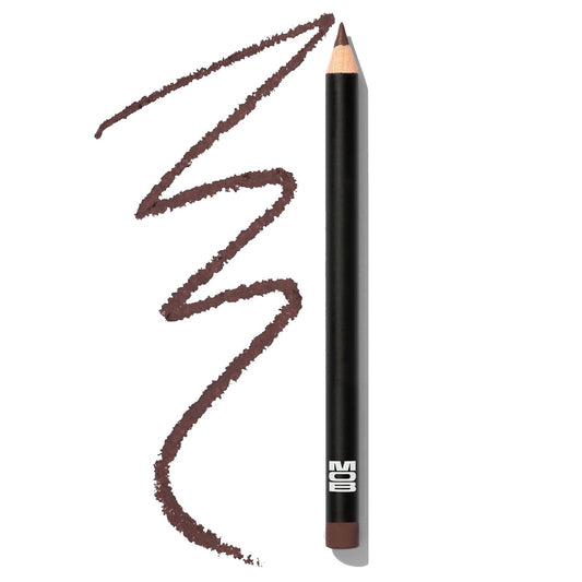 MOB Beauty Smooth Precision Waterproof Lip Liner M147 Chocolate Port – Long-Wearing, Glide-On Formula with 100% Natural Ingredients, Vegan and Cruelty-Free, Plastic-Free Formula and Packaging