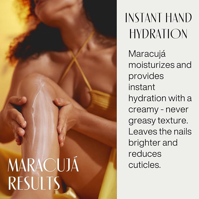 natura - Ekos Maracujá Hand Cream - Calming Hand Balm - Fast Absorption - 24-Hour Deep Hydration Skin Moisturizer - Vegan Skin Care - Brazilian Beauty Secrets - Self Care & Body Care - 1.41oz (40g)