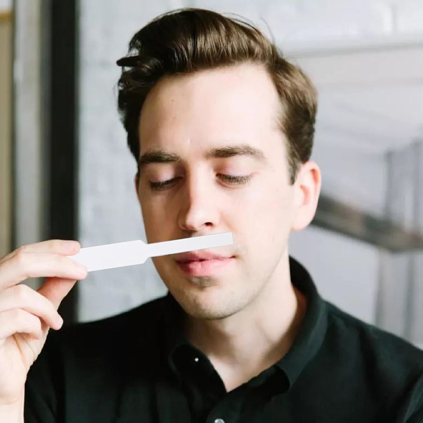 1600 Pieces Perfume Test Strips White Perfume Paper Strips Disposable Fragrance Tester Strips Perfume Blotter Essential Oils Paper Test Strips for Perfume Fragrances Scents Testing