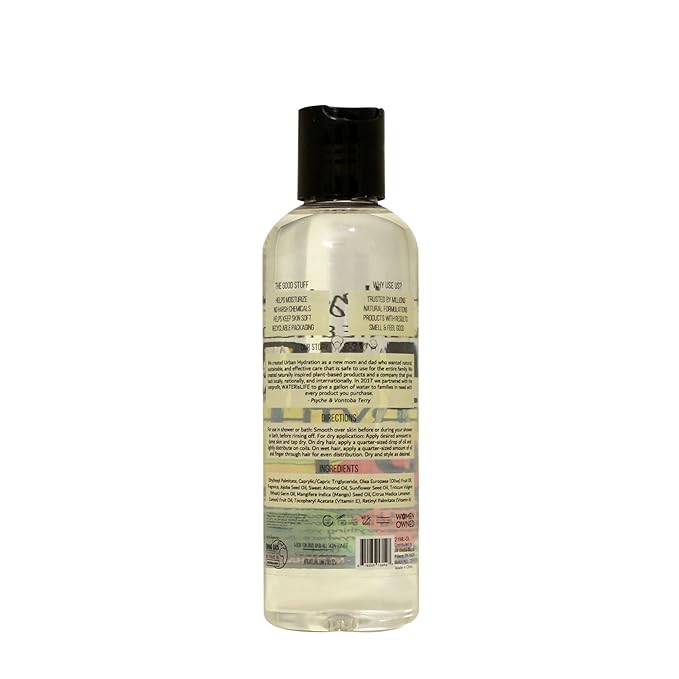 Urban Hydration Rejuvenate & Nourish Mango & Lime Everything Oil | Sulfate, Paraben, Gluten and Dye Free, Helps with Acne, Hydrates, Softens & Improves Overall Appearance of Skin| 6.8 Ounces