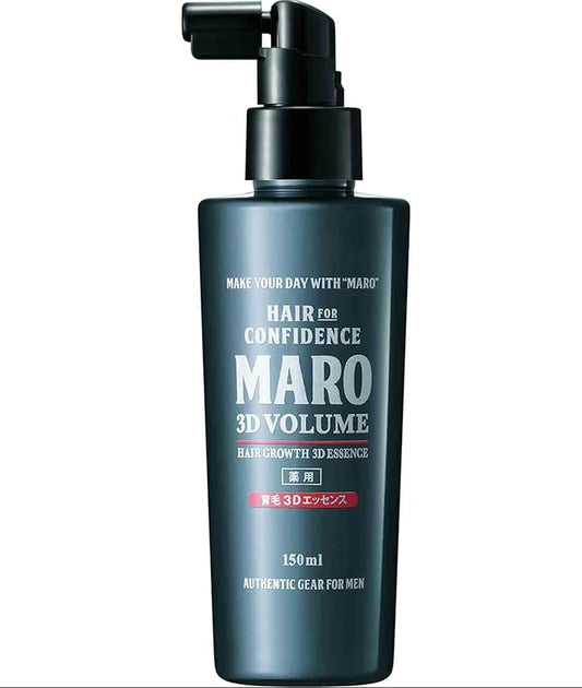 3D Volume Hair Growth 3D Essence Weightless Leave-In Conditioning Spray - Volume Spray for Thick & Strong Hair - Silicone Free, Scalp & Follicle Protection - Gift for Men - 5 oz/150 ml