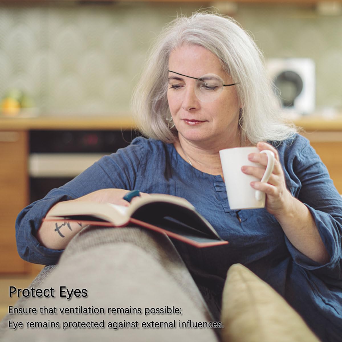 Eye Shield, 2 Pcs Plastic Eye Patch Eye Surgery Covering Breathable After Surgery Eye Protections for Patient Men Women, Eye Care Supplies for Eye Post-Operative Recovery