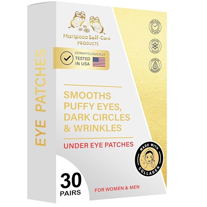 24K Gold Eye Masks
