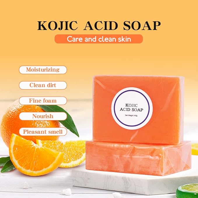 Under Eye Patches for Dark Circles and Smooth Wrinkles& LIYALAN kojic acid soap