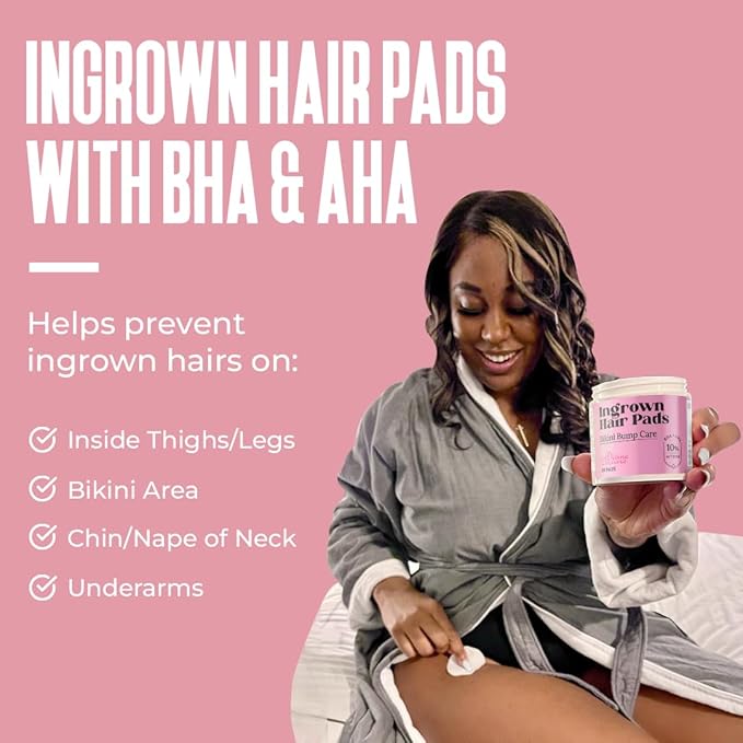 Save 18% on The Skin Care Solution For Dark Spots, Razor Bumps, Ingrown Hair & Razor Burns – Includes Our Ultra Potent Brightening + Razor Bumps Pads For an Ultra Clear & Glowing Skin