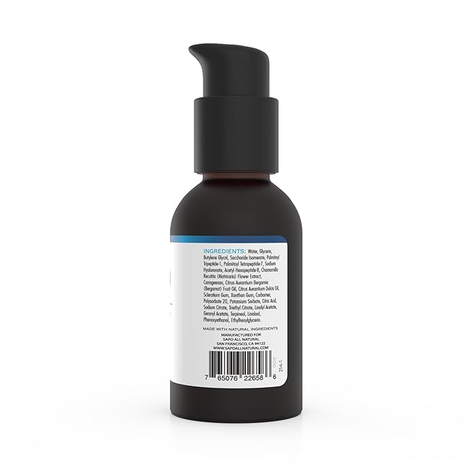 Eye Serum with Peptides & Hyaluronic Acid - Reduce Dark Circles, Puffiness & Bags Under Tired Eyes - Hydrating & Anti-Aging, 1 Fl Oz