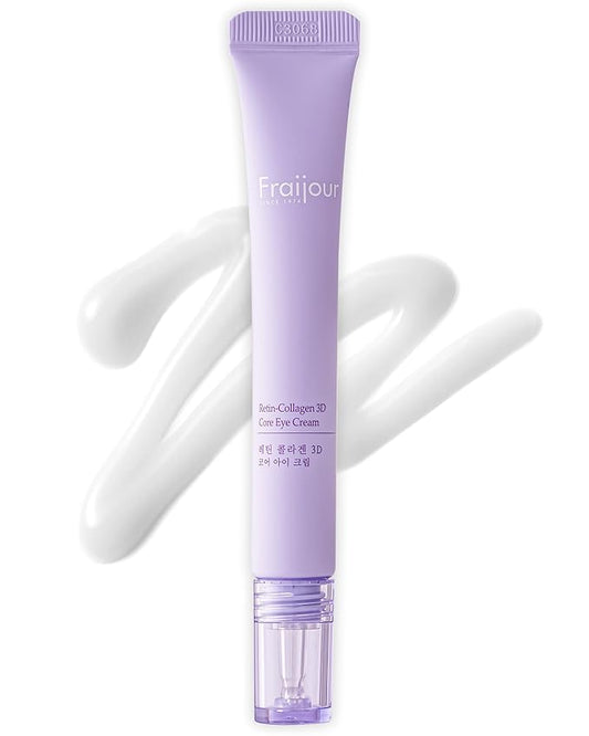 Retin-Collagen 3D Core Eye Cream – Anti-Aging Eye Cream with Bakuchiol & 7 Collagens, Firms & Hydrates Delicate Areas, Lightweight & Non-Irritating, For All Skin Types, 0.51 fl.oz.