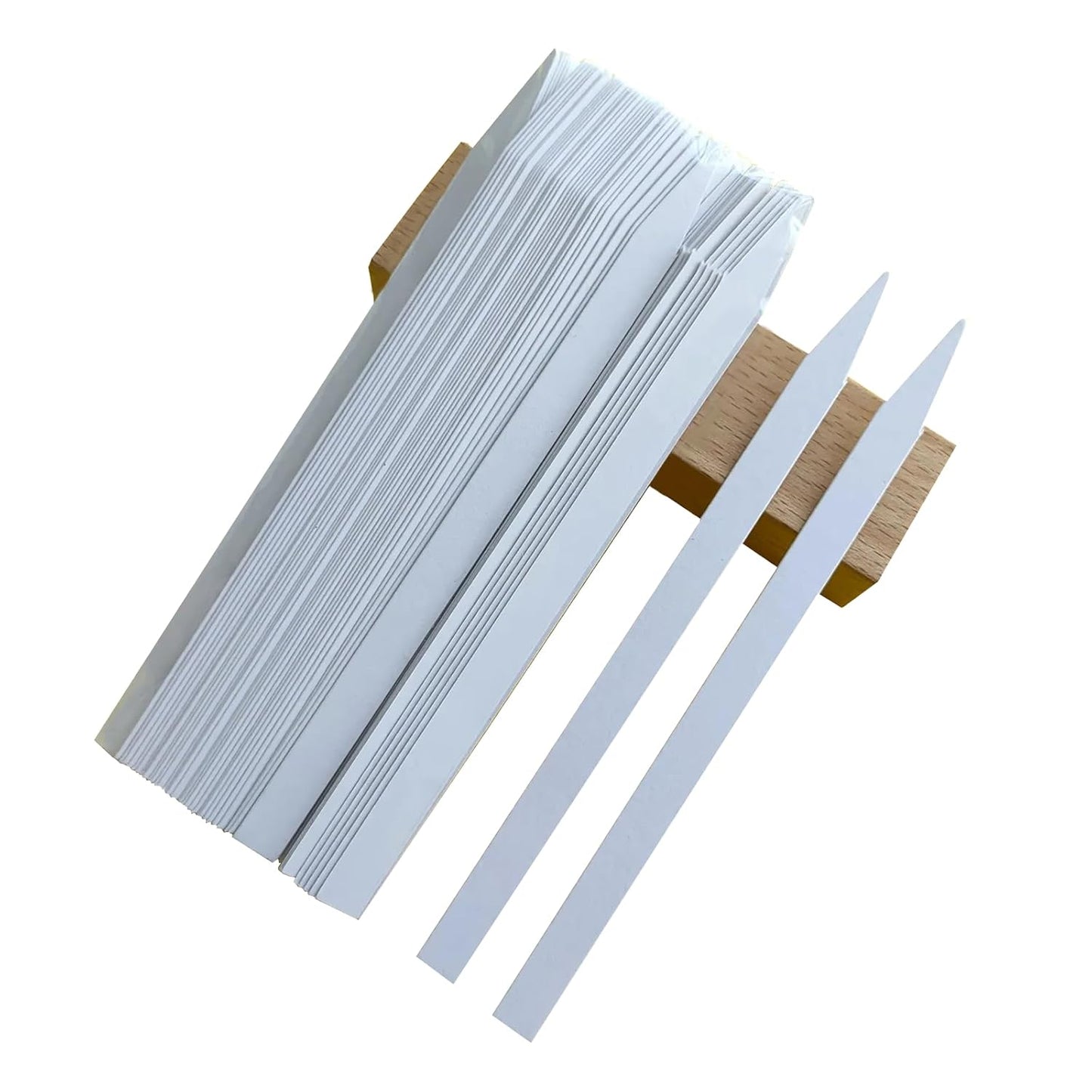 2200 Pieces Perfume Test Strips White Perfume Paper Strips Disposable Fragrance Tester Strips Perfume Blotter Essential Oils Paper Test Strips for Perfume Fragrances Scents Testing