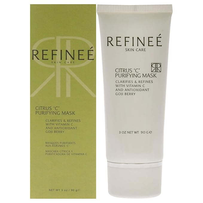 Citrus C Clarifying and Brightening Detox Face Mask with Vitamin C & Goji Berry 3oz.