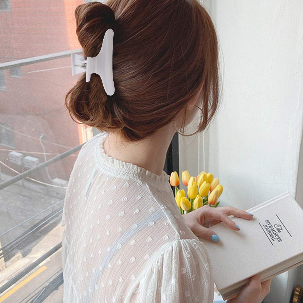 Ondder Hair Clips for Styling and Sectioning - Butterfly Pro Salon Clamps for Cutting, Coloring Hair, Hair Accessories for Women