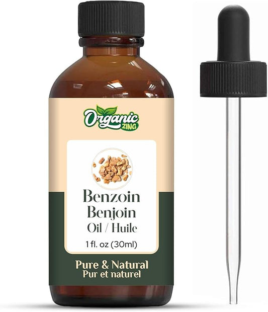 Benzoin (Styrax Benzoin) Oil | Pure & Natural Essential Oil for Skincare, Aroma & Diffusers - 30ml/1.01fl oz