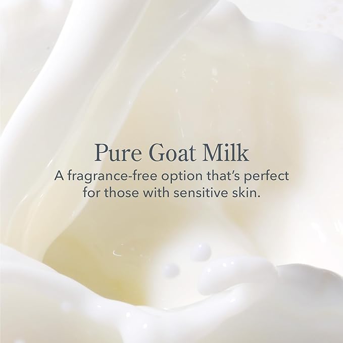Beekman 1802 Pure Goat Milk 4-Piece Bodycare Gift Set - Includes Body Bar Soap (9 oz), Mini Whipped Body Cream, Facial Cleansing Wipes (30 ct) & Milk Stick Natural Deodorant (2.5 oz)