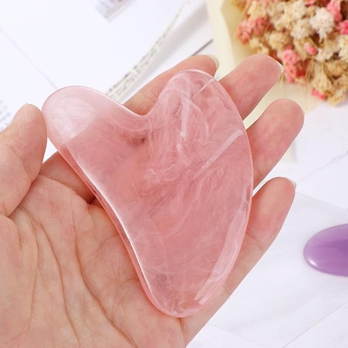 1Pc Green Gua Sha Facial Tools Body Massager SPA Resin Scraping Massage Skin Care Tool Face Slimming Wrinkle Remover Beeswax Scraper Use Safety Small in Size,Sets and Kits,Beauty and Personal Care