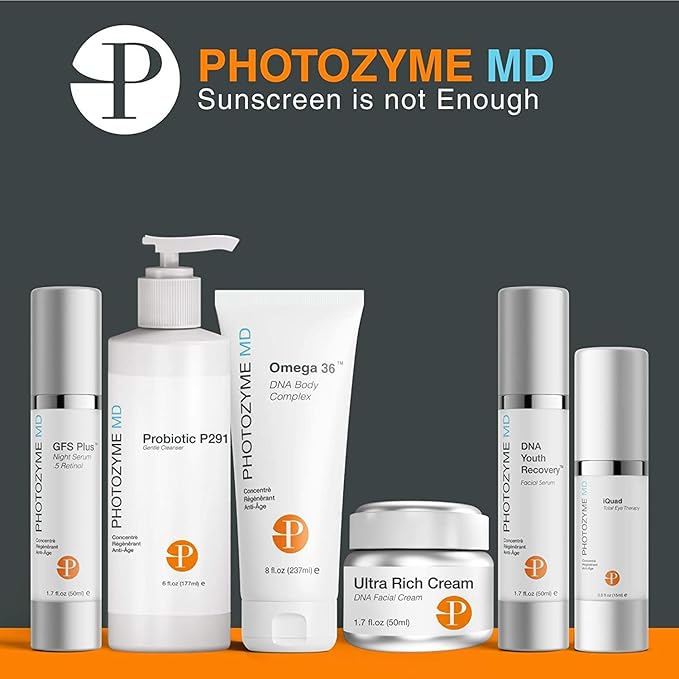Photozyme Anti Aging Vitamin C + E Ferulic Acid Face Skincare, 1 fl. oz/30 ml
