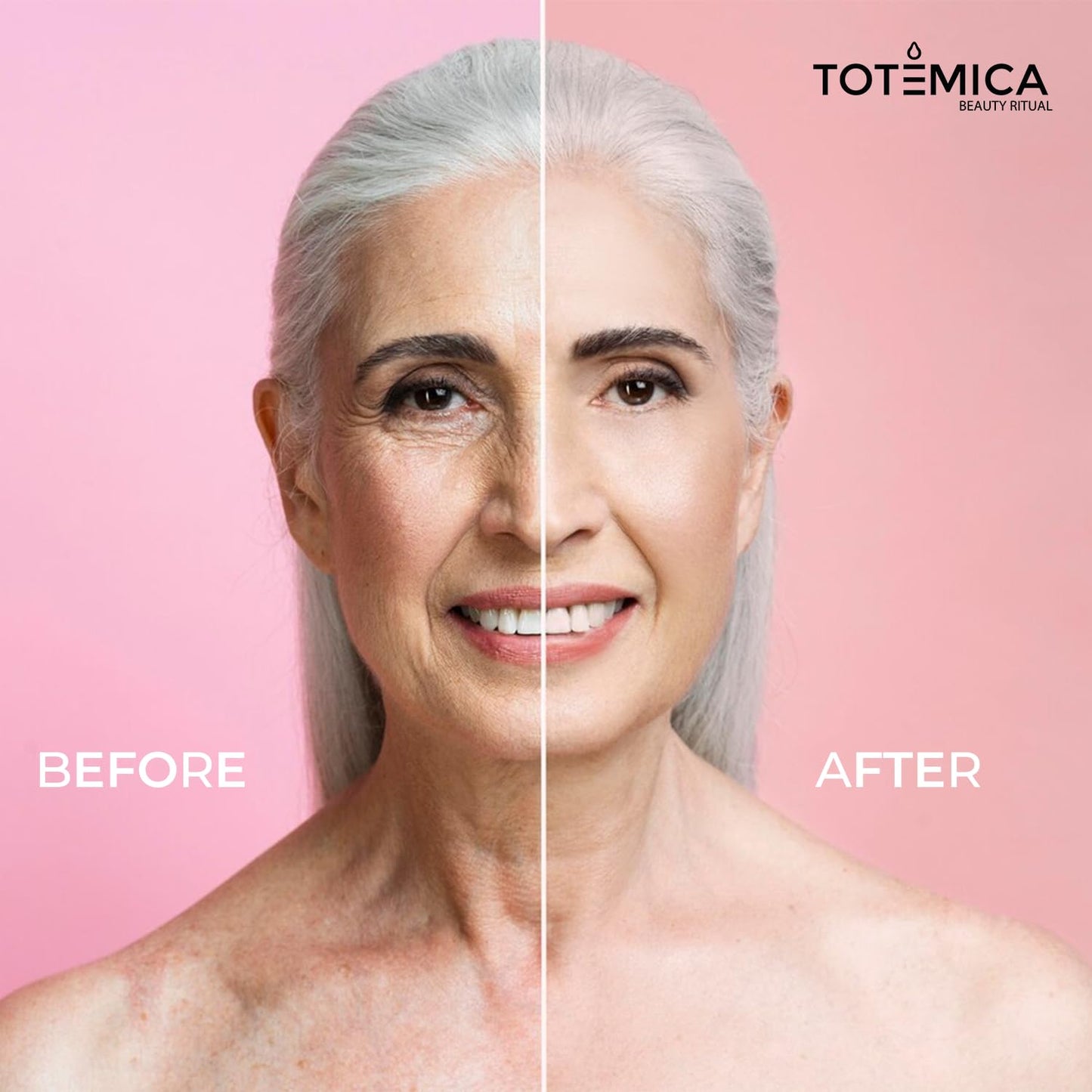 TOTEMICA Skin Care Set, 4-Step Ritual Skin Care Kit - Cleanser, Toner, Serum & Moisturizer for Dry Skin – Vegan, Cruelty-Free, Natural Ingredients for All Skin Types - Skincare with Anti-Aging