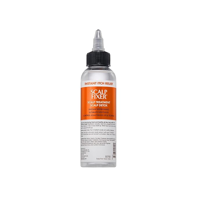 Red by Kiss Scalp Fixer Dry & Itchy Scalp Treatment Instant Cooling Sooth, Hydration & Buildup Control, Detoxify & Balance Healthy Hair (4 fl.oz, Tea Tree(Tension Relief))