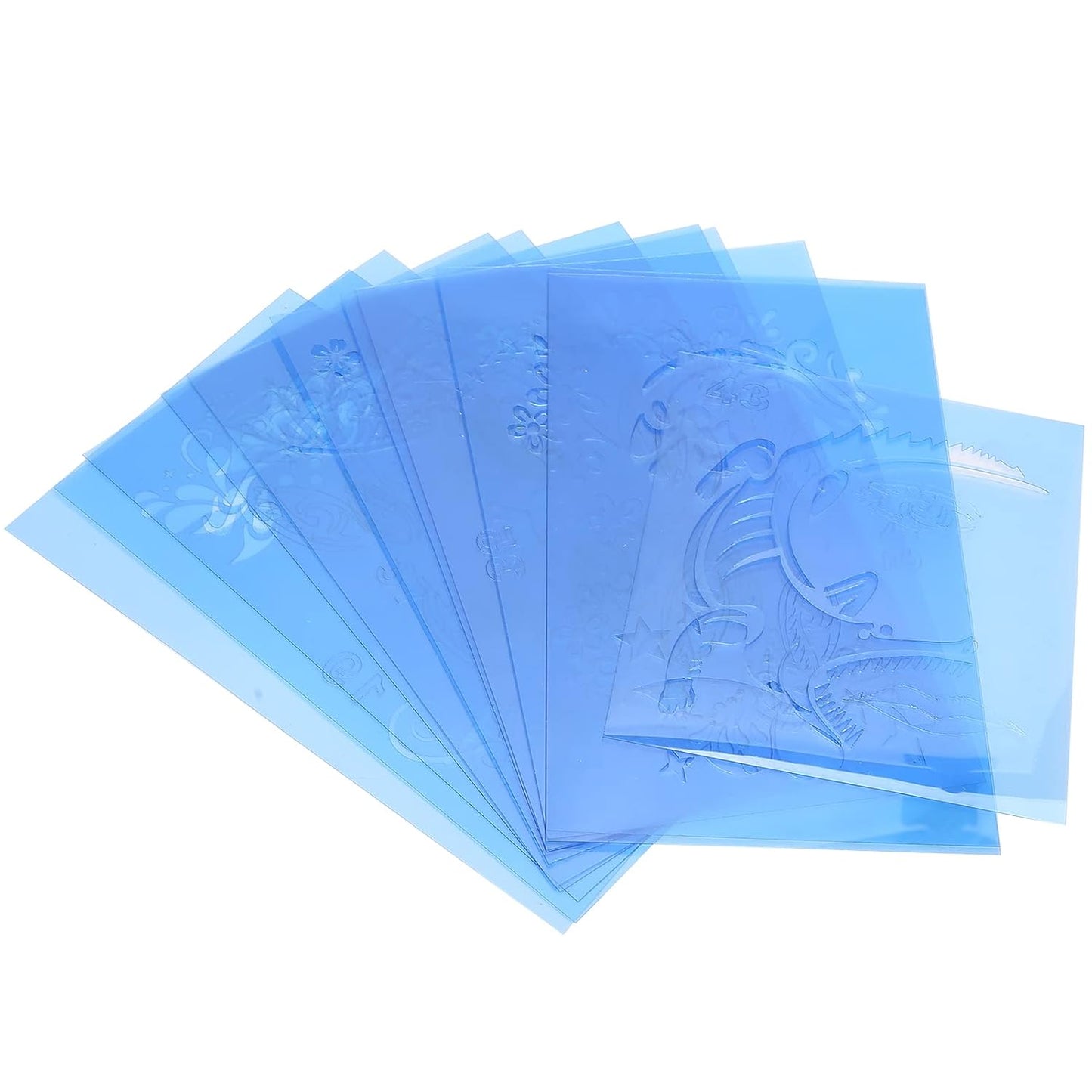 12 Pieces Face Painting Template, Reusable Face Paint Makeup Body Painting Template for Kids Adult, Suitable for Birthday Halloween Christmas