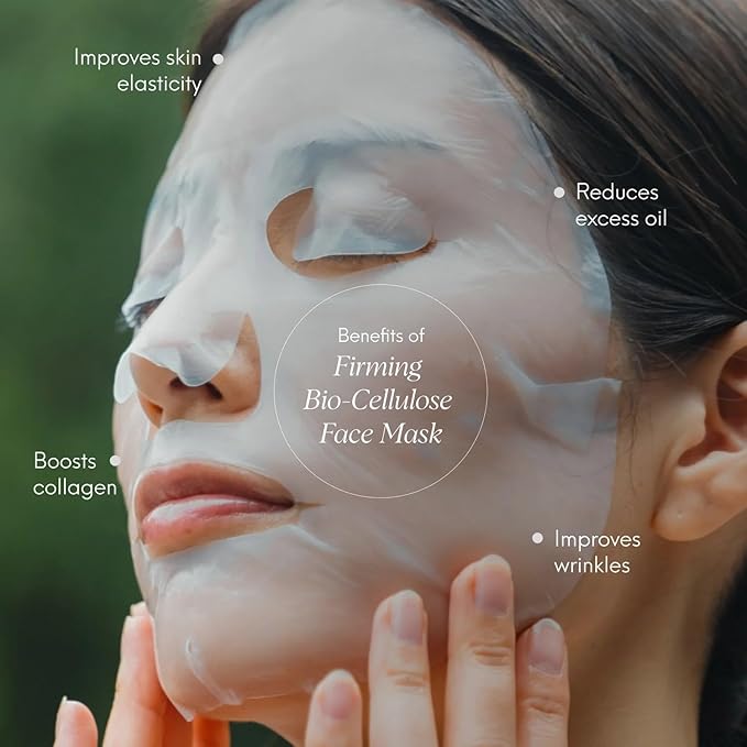Wellnature™ The Original Overnight Deep Collagen Mask - It's Giving Glass Skin Sleep Mask - Deep Hydrating Bio-Collagen + Oligo-Hyaluronic Acid Facemask Korean Skincare For All Skin Types, Pack of 4