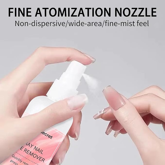 Press on Nail Glue Remover Nail Remover Kit,Cuticle Trimmer with Cuticle Pusher and Nippers Professional Manicure Tools for Manicure Salons
