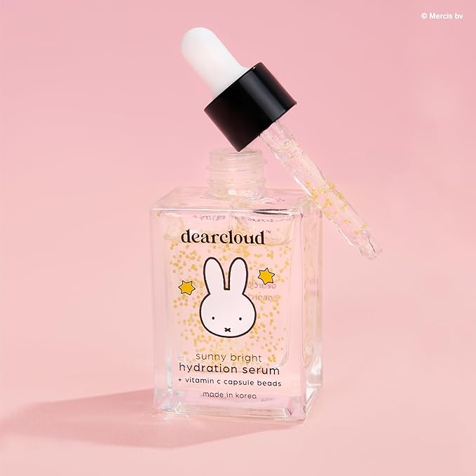 x Miffy Sunny Hydration Serum – Hydrating Hyaluronic Acid & Vitamin C Face Serum (1 fl oz)