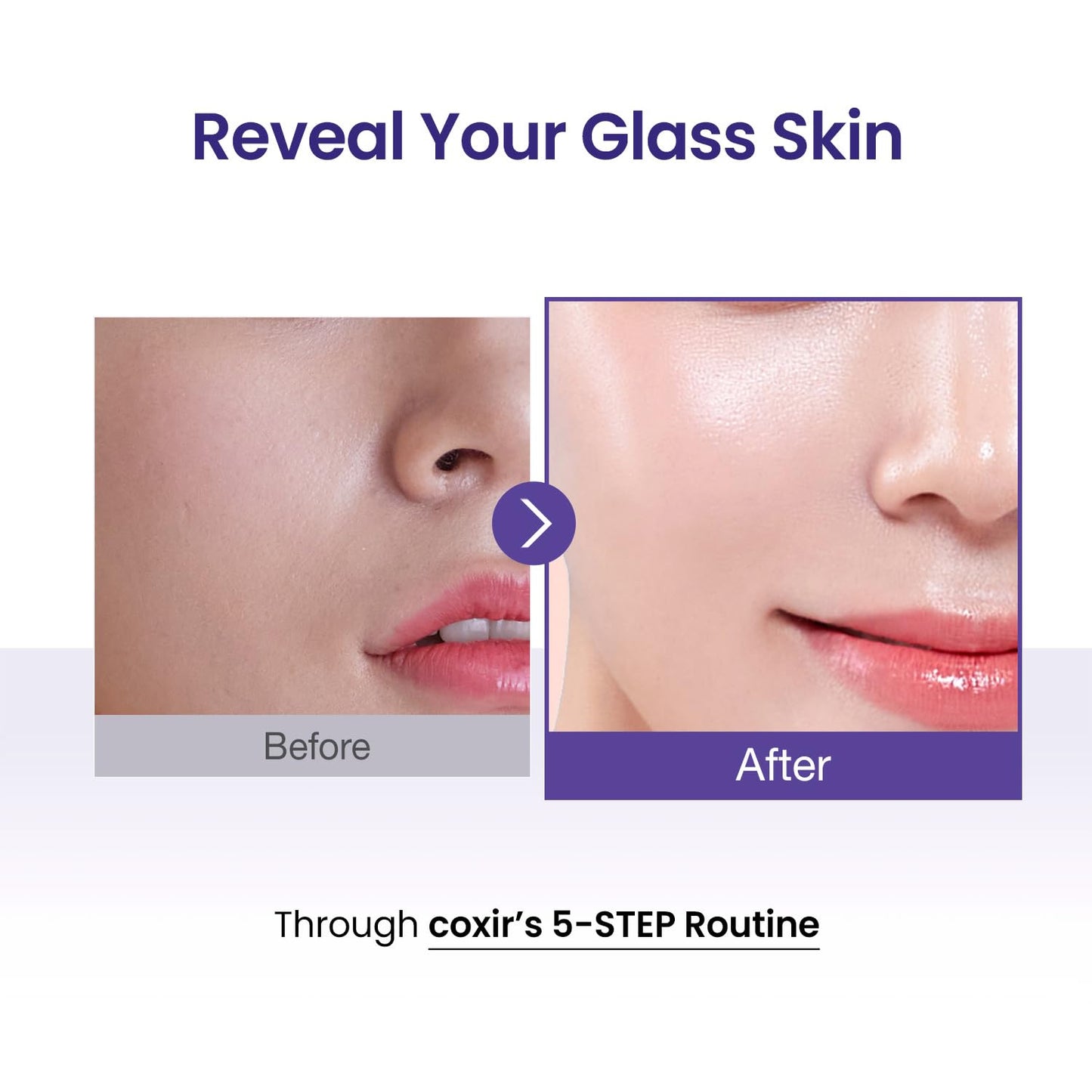 coxir K-Beauty Seoul Glow Set – 5-Step Korean Skincare Routine with TXA & Black Rice – Cleansing oil, Mask Cleanser, Ampoule, Balm & Moisturizer – Deep Hydration, Radiant Glass Skin Gift Set