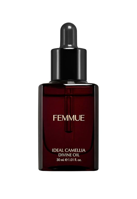 Ideal Camellia Divine Oil | Firming Face Oil with Camellia and Grapeseed | Anti Aging Barrier Repair, Hydrating for Dry Skin | Korean Beauty Skincare