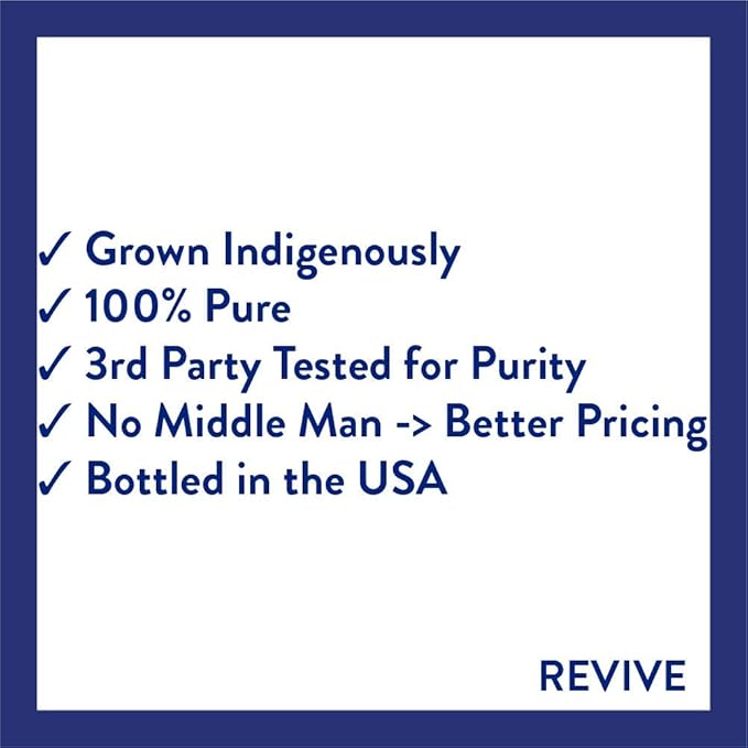 Frankincense Boswellia Carterii 30mL by Revive Essential Oils - 100% Pure Therapeutic Grade, for Diffuser, Humidifier, Massage, Aromatherapy, Skin & Hair Care…