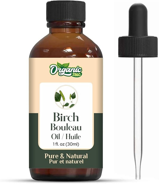 Birch (Betula) Oil | Pure & Natural Essential Oil for Skincare, Hair Care, Aroma & Diffusers- 30ml/1.01fl oz