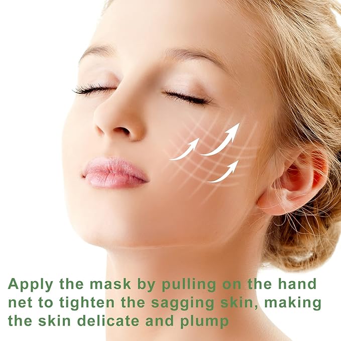 40 Packs Aloe Firming Sleeping Mask, Wash-Free Anti Aging Moisturizing Face Mask, Smooth & Tight Skin, Easy to Carry, Individual Packaging